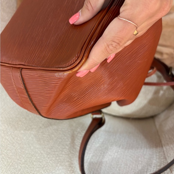 Authentic Louis Vuitton Epi petit Noe brown kenya bucket drawstring - Picture 14 of 15